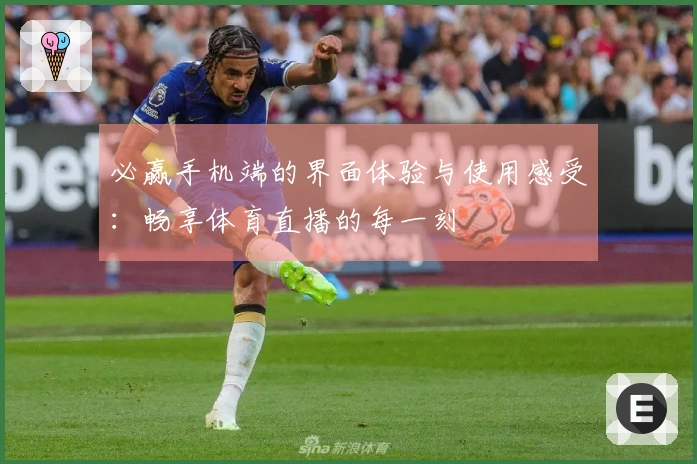 必赢手机端的界面体验与使用感受:畅享体育直播的每一刻